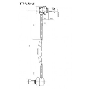 ΜΠΑΡΑΚΙ ΖΑΝΦΟΡ OPEL ΕΜΠΡΟΣ ΔΕΞ/ΑΡ