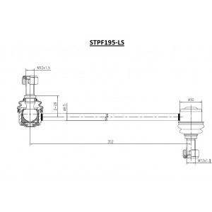 ΜΠΑΡΑKI ΖΑΜΦΟΡ ΕΜΠP Α/Δ OPEL VECTRA C