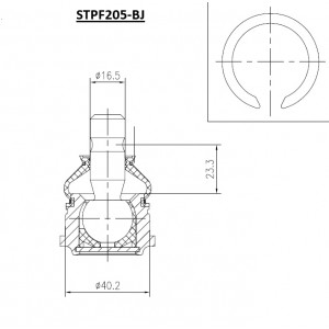 ΜΠΑΛΑΚΙ ΕΜΠ Α/Δ OPEL AGILA,SUZUKI SPLASH