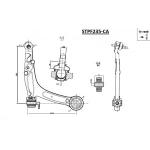 ΨΑΛΙΔΙ Ε/Δ  FIAT PANDA (169) 03-