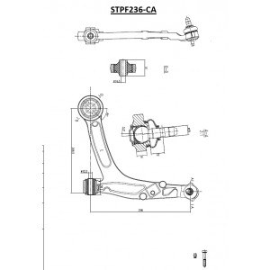 ΨΑΛΙΔΙ E/A  FIAT PANDA (169) 03-