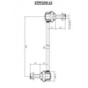 ΜΠΑΡΑΚΙ ΖΑΝΦΟΡ FOCUS ΕΜΠΡΟΣ ΑΡ/ΔΕ
