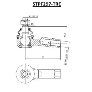 ΑΚΡΟΜΠΑΡΟ ΕΜΠΡΟΣ ΑΡ/ΔΕ FORD-MAZDA