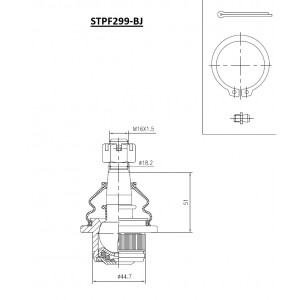 ΕΜΠΡΟΣ ΜΠΑΛΑΚΙ Α/Δ ΚΑΤΩ MAZDA