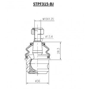 ΜΠΑΛΑΚΙ ΨΑΛΙΔΙΟΥ ΚΑΤΩ Α/Δ HYUNDAI