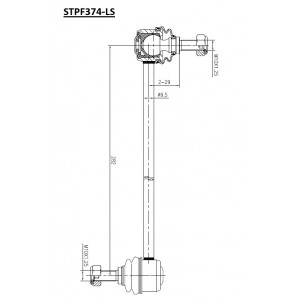 ΜΠΑΡΑΚΙ ΖΑΝΦΟΡ RENAULT ΕΜΠΡΟΣ ΔΕΞ/ΑΡ