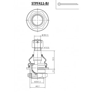 ΕΜΠΡΟΣ ΜΠΑΛΑΚΙ ΚΑΤΩ Α/Δ NISSAN