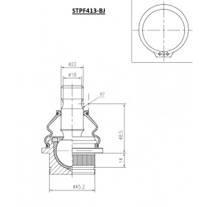 ΕΜΠΡΟΣ ΜΠΑΛΑΚΙ ΚΑΤΩ Α/Δ NISSAN