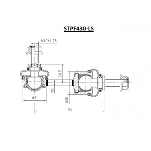 ΜΠΑΡΑΚΙ ΖΑΝΦΟΡ EM Δ/Α, SMART 450