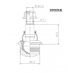 ΜΠΑΛΑΚΙ ΨΑΛΙΔΙΟΥΕΜ Α/Δ MERCEDESC219,W211