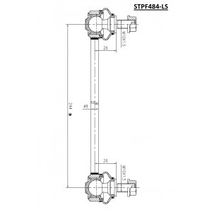 ΜΠΑΡΑΚΙ ΖΑΝΦΟΡ MERCEDES ΕΜΠΡΟΣ ΔΕ/ΑΡ