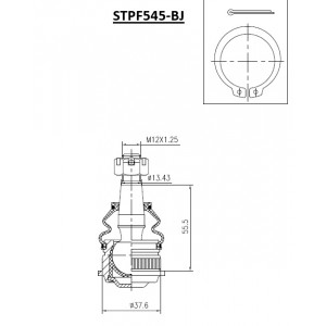 ΜΠΑΛΑΚΙ ΚΑΤΩ ΕΜΠΡΟΣ TOYOTA