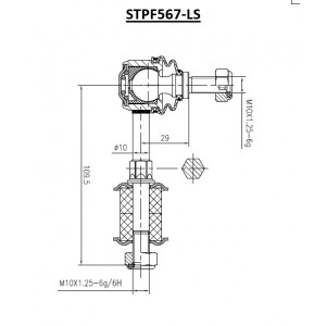 ΜΠΑΡΑΚΙ ΖΑΜΦΟΡ ΕΜΠΡΟΣ Α/Δ DAIHATSU