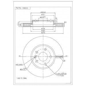 ΔΙΣΚΟΠΛΑΚΑ (ΜΠΡΟΣΤΑ) - CHEVROLET,OPEL