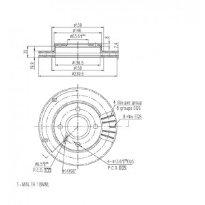ΔΙΣΚΟΠΛΑΚΑ (ΜΠΡΟΣΤΑ) - FORD,MAZDA
