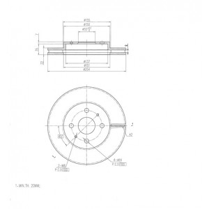 ΔΙΣΚΟΠΛΑΚΑ (ΜΠΡΟΣΤΑ) - DAIHATSU,SUBARU