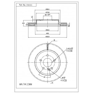 ΔΙΣΚΟΠΛΑΚΑ (ΜΠΡΟΣΤΑ) - MERCEDES