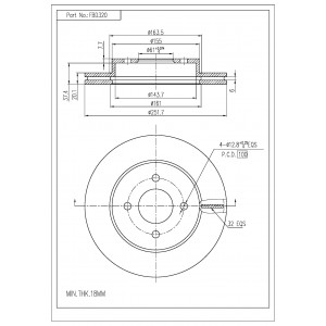 ΔΙΣΚΟΠΛΑΚΑ (ΜΠΡΟΣΤΑ) - NISSAN