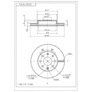 ΔΙΣΚΟΠΛΑΚΑ (ΜΠΡΟΣΤΑ) - CHEVROLET,DAEWOO
