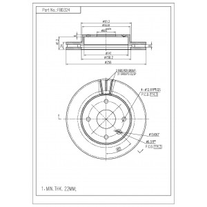 ΔΙΣΚΟΠΛΑΚΑ (ΜΠΡΟΣΤΑ) - CHEVROLET,DAEWOO