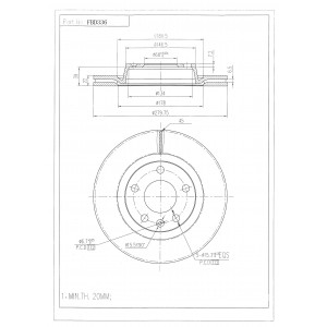 ΔΙΣΚΟΠΛΑΚΑ (ΜΠΡΟΣΤΑ/ΠΙΣΩ) - VW,AUDI