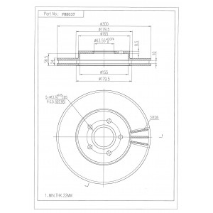 ΔΙΣΚΟΠΛΑΚΑ (ΜΠΡΟΣΤΑ) - FORD,JAGUAR