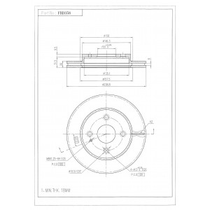 ΔΙΣΚΟΠΛΑΚΑ (ΜΠΡΟΣΤΑ) - MAZDA
