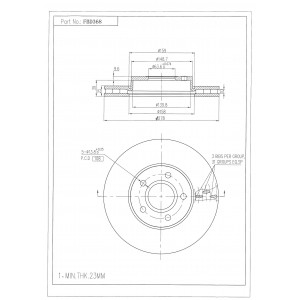 ΔΙΣΚΟΠΛΑΚΑ (ΜΠΡΟΣΤΑ) - FORD