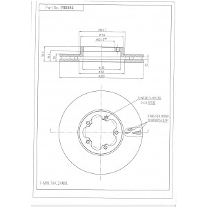 ΔΙΣΚΟΠΛΑΚΑ (ΜΠΡΟΣΤΑ) - FORD