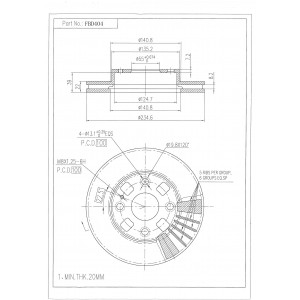 ΔΙΣΚΟΠΛΑΚΑ (ΜΠΡΟΣΤΑ) - MAZDA