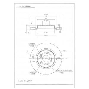 ΔΙΣΚΟΠΛΑΚΑ (ΜΠΡΟΣΤΑ) - HONDA