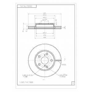 ΔΙΣΚΟΠΛΑΚΑ (ΜΠΡΟΣΤΑ) - TOYOTA