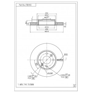 ΔΙΣΚΟΠΛΑΚΑ (ΜΠΡΟΣΤΑ) - MERCEDES, RENAULT