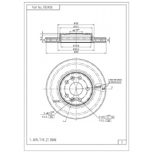 ΔΙΣΚΟΠΛΑΚΑ (ΜΠΡΟΣΤΑ) - MERCEDES, RENAULT