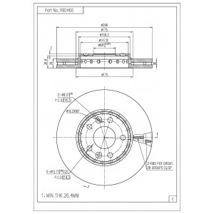ΔΙΣΚΟΠΛΑΚΑ (ΜΠΡΟΣΤΑ) - NISSAN, OPEL
