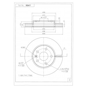 ΔΙΣΚΟΠΛΑΚΑ (ΜΠΡΟΣΤΑ) - CHEVROLET,OPEL