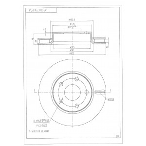 ΔΙΣΚΟΠΛΑΚΑ (ΜΠΡΟΣΤΑ) - JEEP