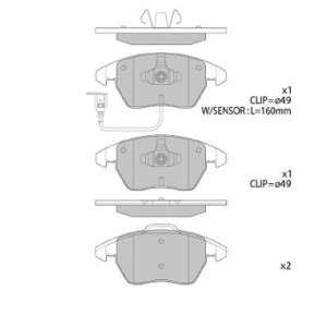 ΔΙΣΚΟΦΡΕΝΑ (ΜΠΡΟΣΤΑ) - VW GROUP,CITROEN,PEUGEOT
