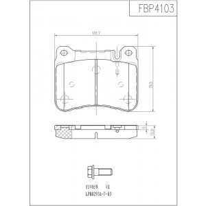 ΔΙΣΚΟΦΡΕΝΑ (ΜΠΡΟΣΤΑ) - MERCEDES