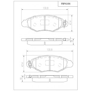 ΔΙΣΚΟΦΡΕΝΑ (ΜΠΡΟΣΤΑ) - CITROEN,PEUGEOT