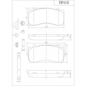 ΔΙΣΚΟΦΡΕΝΑ (ΜΠΡΟΣΤΑ) - MERCEDES