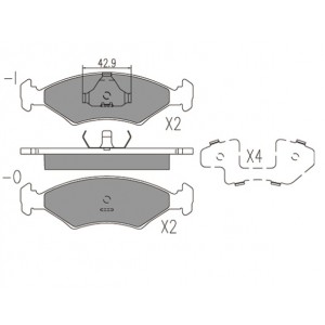 ΔΙΣΚΟΦΡΕΝΑ (ΜΠΡΟΣΤΑ) - FORD,KIA,MAZDA