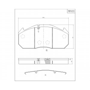 ΔΙΣΚΟΦΡΕΝΑ (ΜΠΡΟΣΤΑ/ΠΙΣΩ) - MERCEDES
