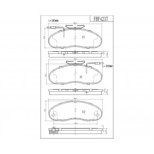 ΔΙΣΚΟΦΡΕΝΑ (ΜΠΡΟΣΤΑ) - NISSAN