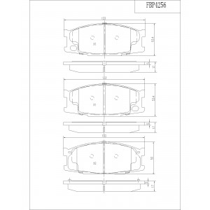ΔΙΣΚΟΦΡΕΝΑ (ΜΠΡΟΣΤΑ) - MITSUBISHI
