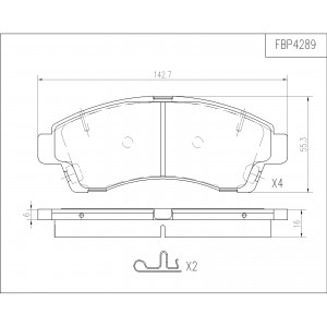 ΔΙΣΚΟΦΡΕΝΑ (ΜΠΡΟΣΤΑ) - MAZDA,FORD