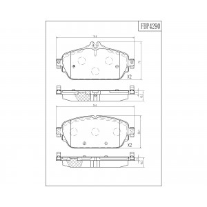 ΔΙΣΚΟΦΡΕΝΑ (ΜΠΡΟΣΤΑ) - MERCEDES