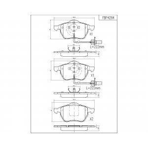 ΔΙΣΚΟΦΡΕΝΑ (ΜΠΡΟΣΤΑ) - VW,AUDI