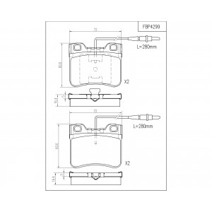 ΔΙΣΚΟΦΡΕΝΑ (ΜΠΡΟΣΤΑ) - CITROEN,PEUGEOT