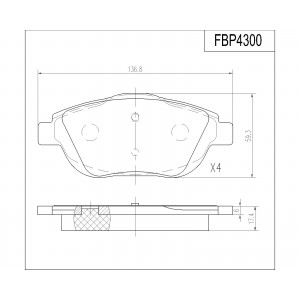 ΔΙΣΚΟΦΡΕΝΑ (ΜΠΡΟΣΤΑ) - CITROEN,PEUGEOT